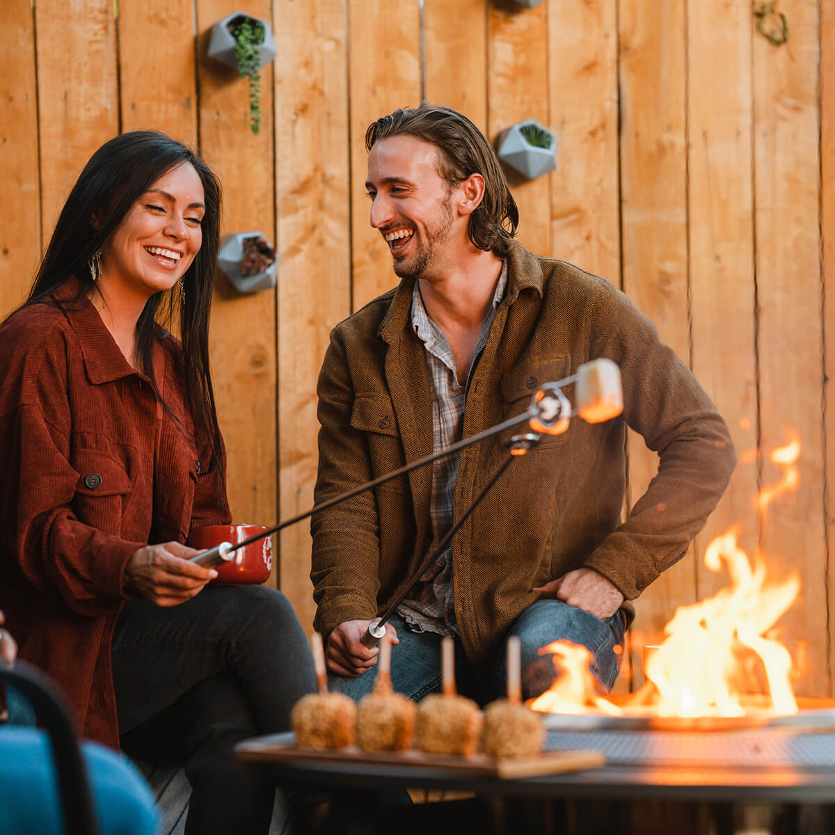 Ranger 15'' Feuerschale mit Standfuß & Surround, Premium-Set
