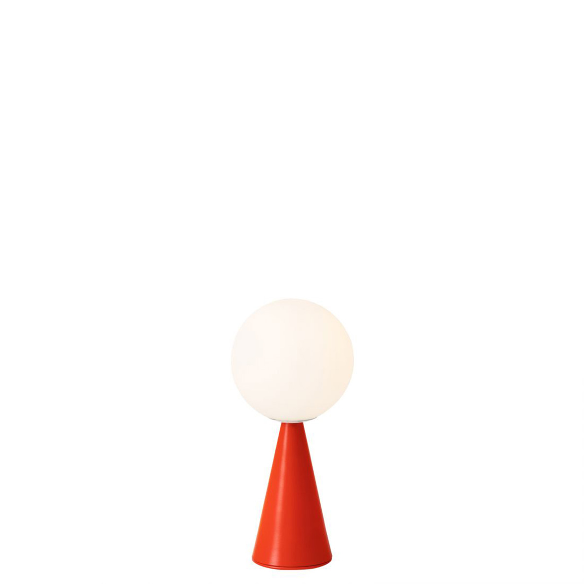 Fontana Arte Bilia Mini Tischleuchte, rot