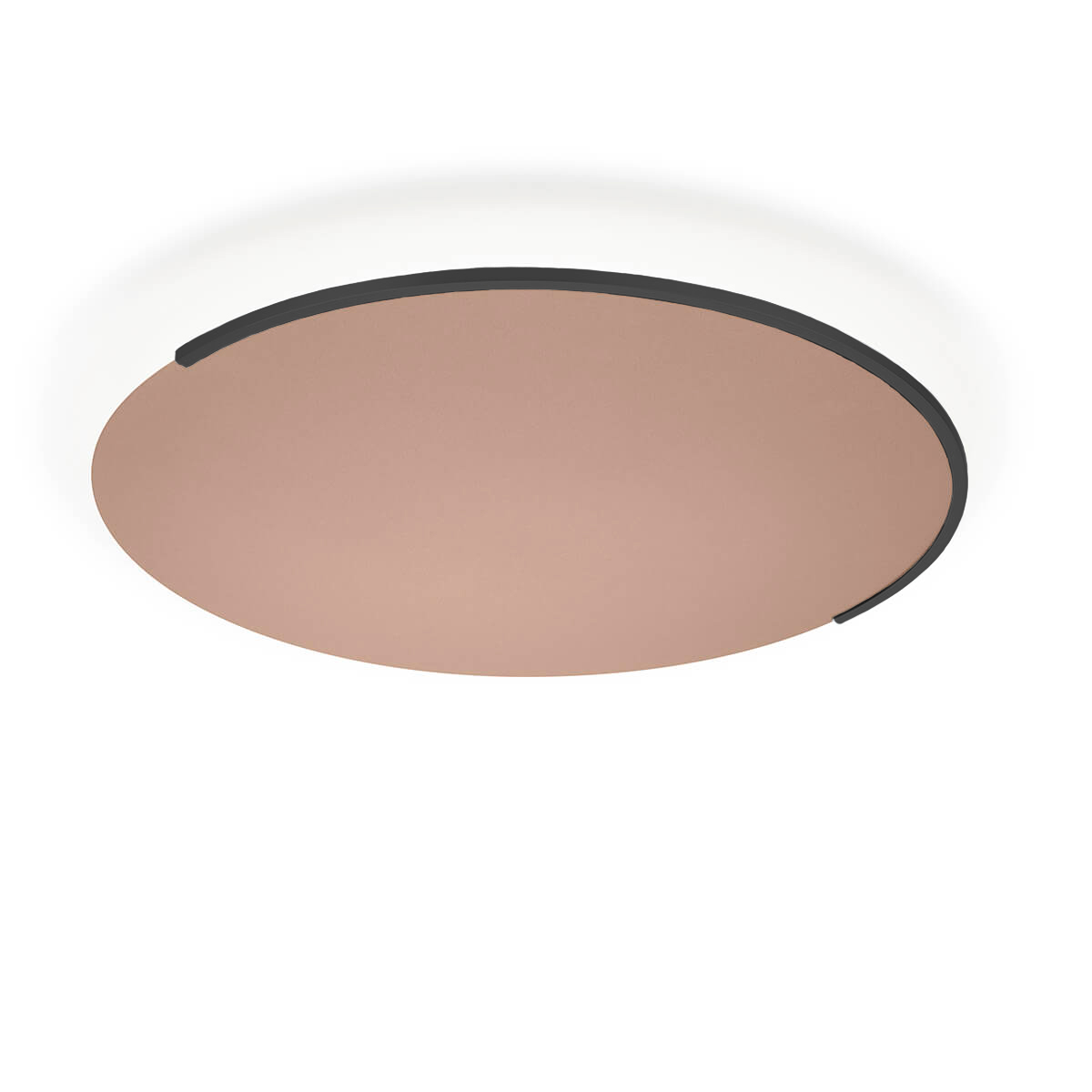 Knapstein Astra-C-60 LED Wand- / Deckenleuchte, mit Casambi, sand metallic / schwarz metallic