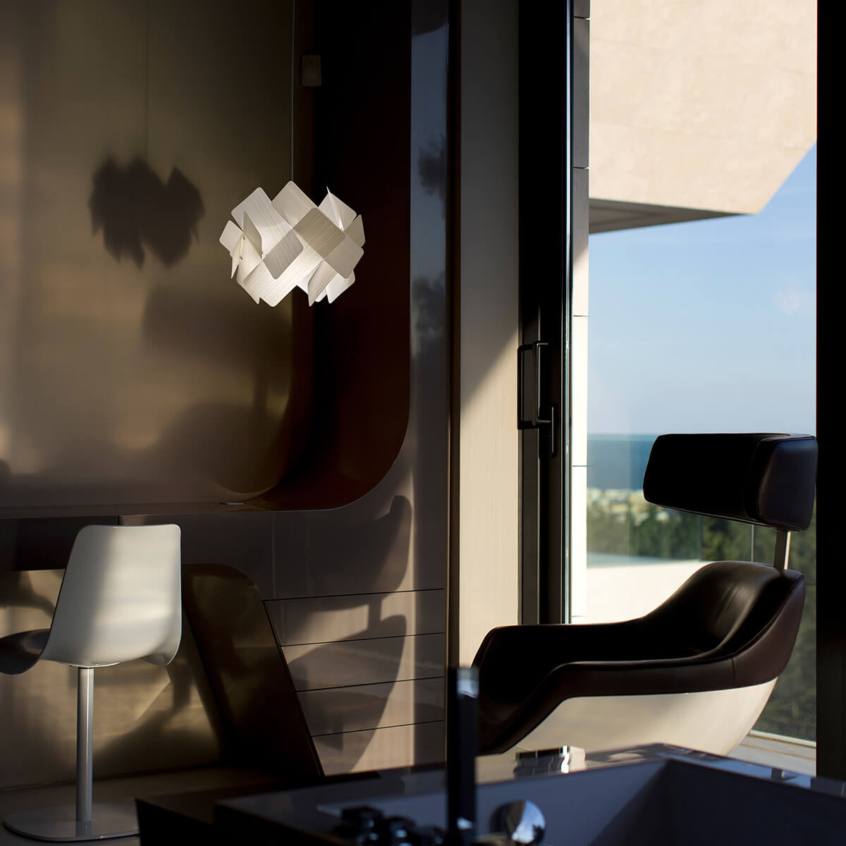 LZF Lamps Escape Small Pendelleuchte, elfenbeinweiß