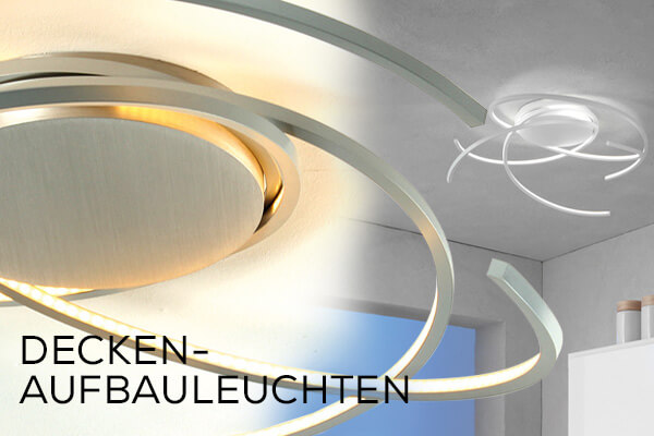 Kategoriebanner Deckenaufbauleuchten Kategoriebanner Deckenaufbauleuchten