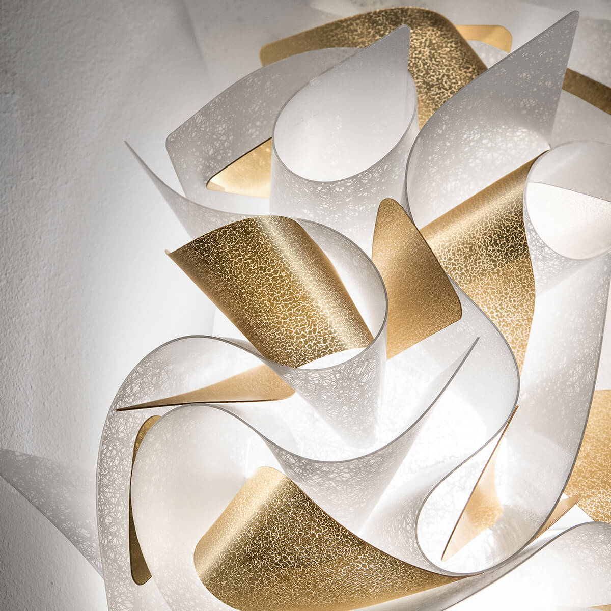 Slamp Veli Aurea Ceiling / Wall, weiß / Gold