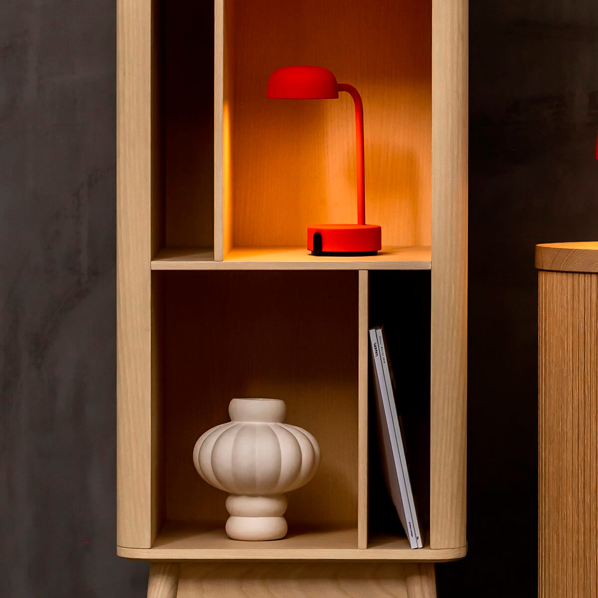 Kooduu Fokus LED Akkuleuchte, orange