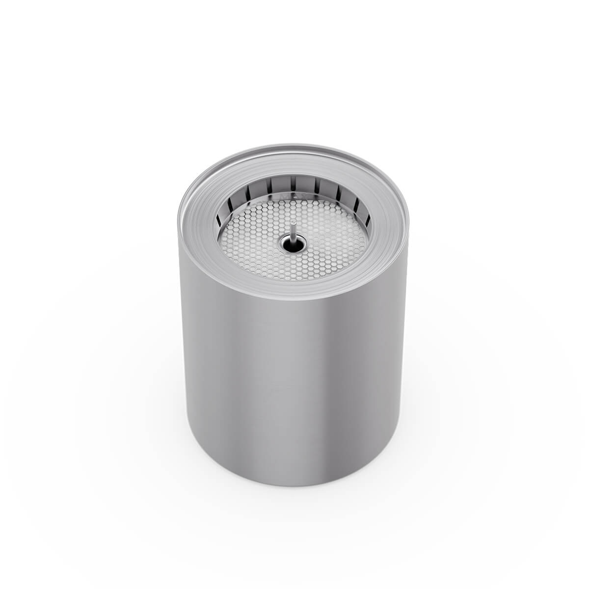 Höfats Spin 1200 Bio-Burner mit Eco-Ring, Edelstahl