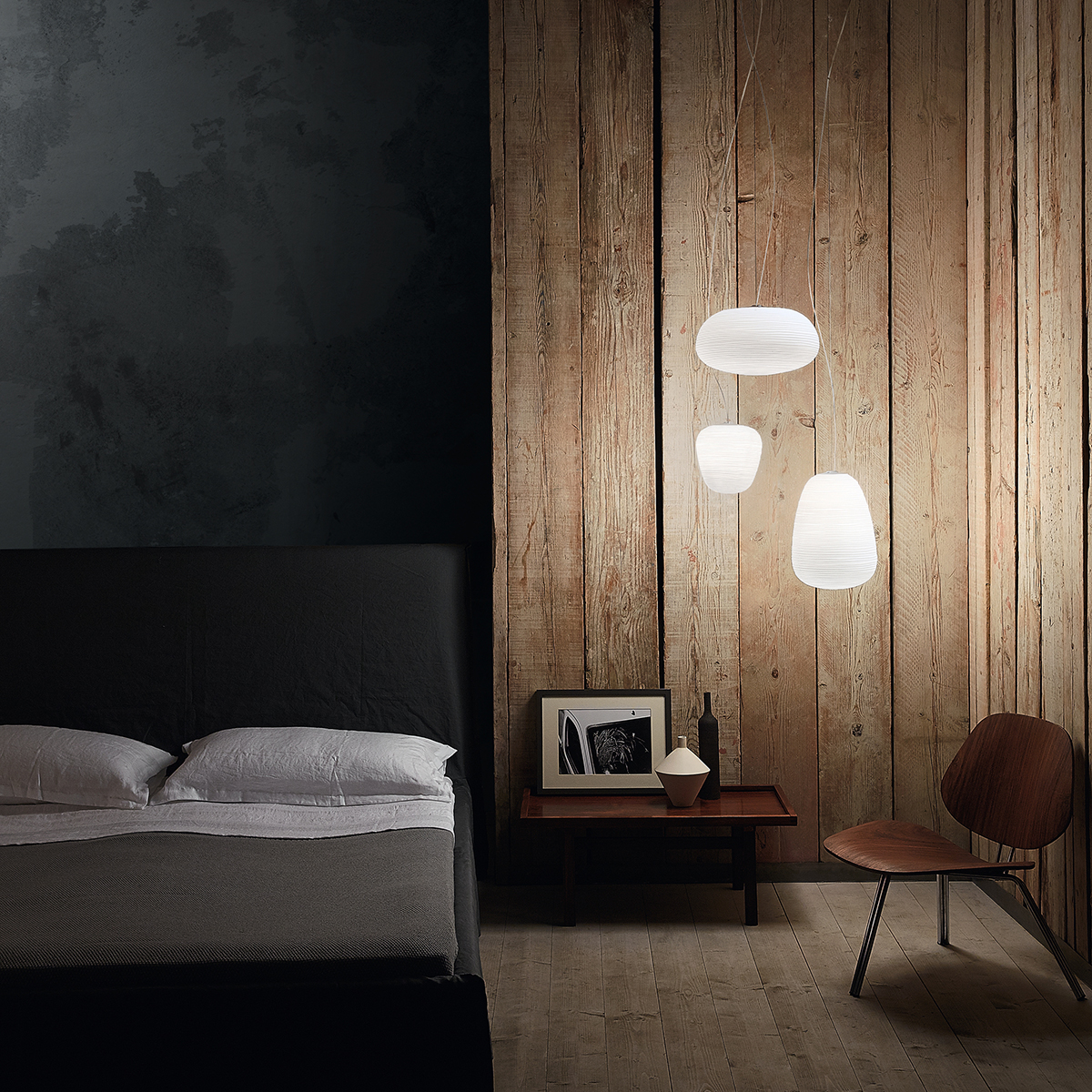 Foscarini Rituals Sospensione, 1, bianco (weiß), 2, bianco (weiß) und 3, bianco (weiß)