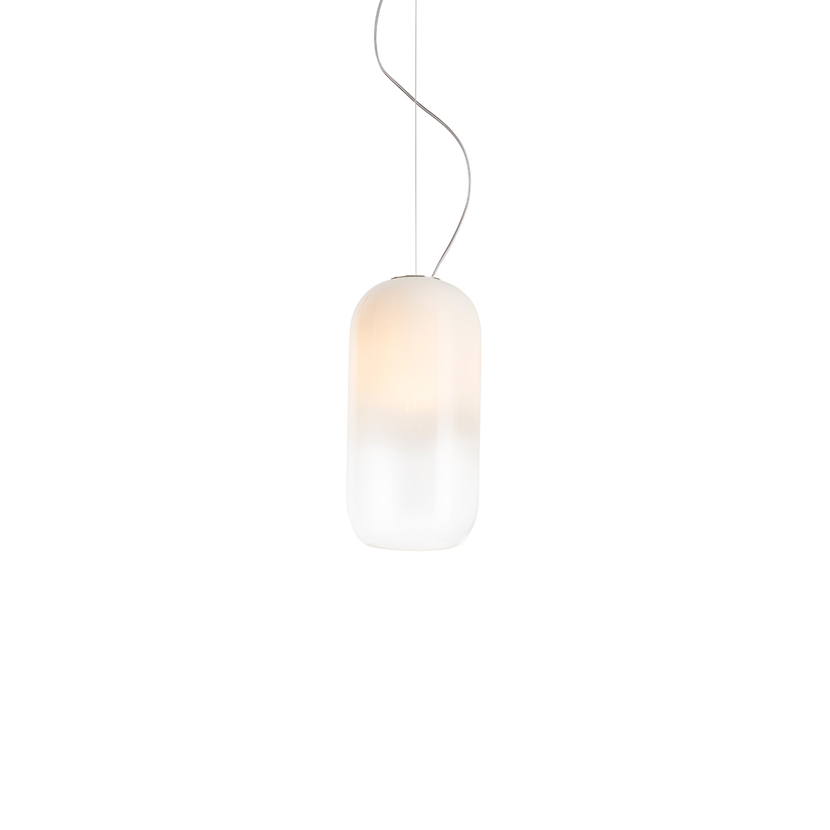 Artemide Design Gople Lamp Mini Sospensione, weiß