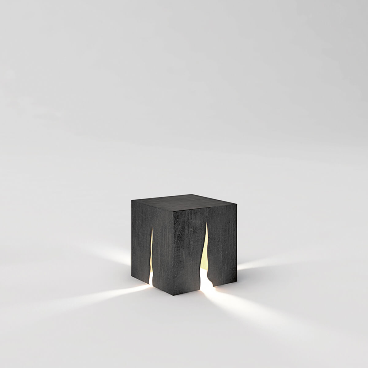 Artemide Outdoor Granito Pollerleuchte, Höhe: 30 cm, anthrazitgrau