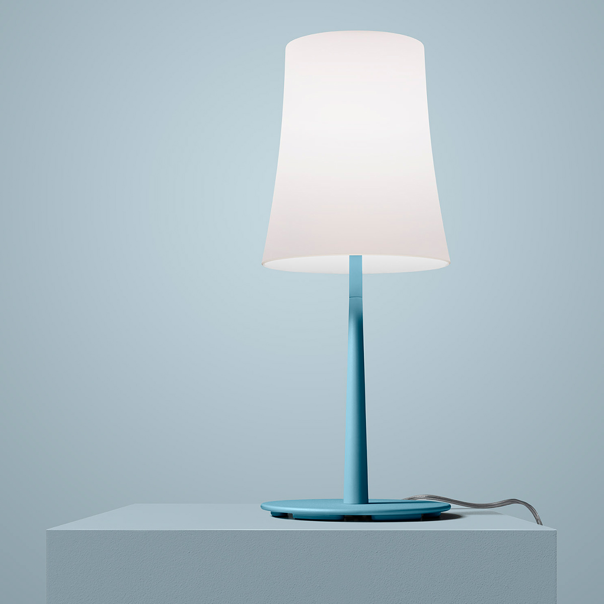 Foscarini Birdie Easy Tavolo, azzurro (hellblau)