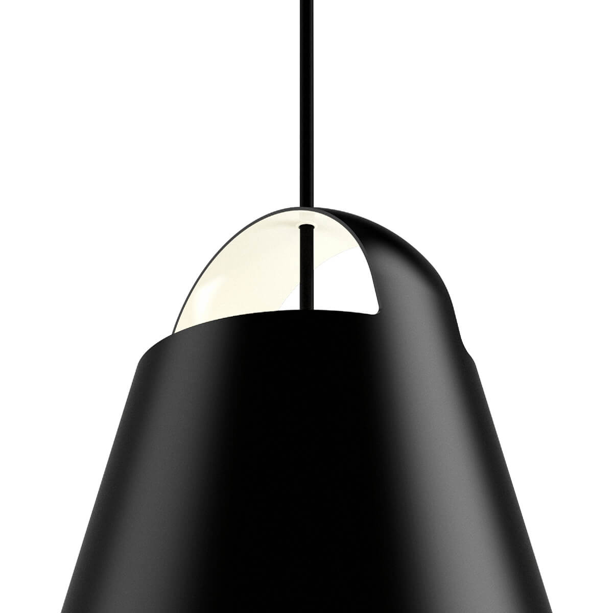 Louis Poulsen Above Pendelleuchte, schwarz