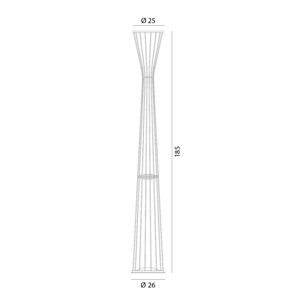 Lightwire F1 LED Stehleuchte