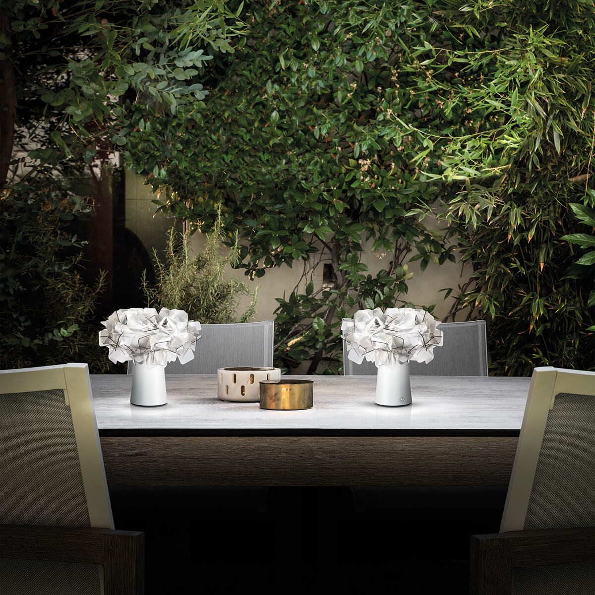 Slamp Clizia Battery LED Akkuleuchte, fumé