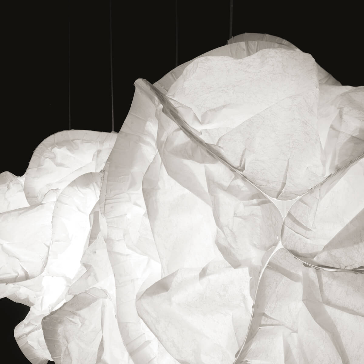 Belux Cloud-XL LED Pendelleuchte, weiß