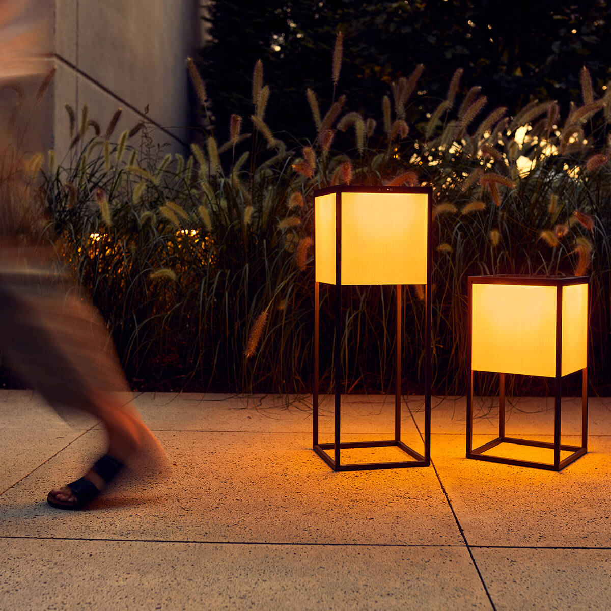 Fil LED Solarleuchte, Dim-to-Amber