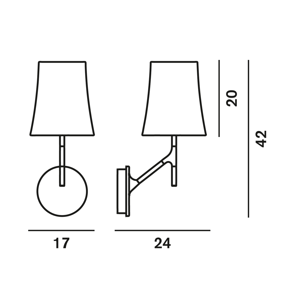 Foscarini Birdie Parete