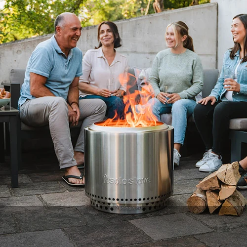 Rauchfreie Feuerschale für Garten & Terrasse: Solo Stove Bonfire 2.0