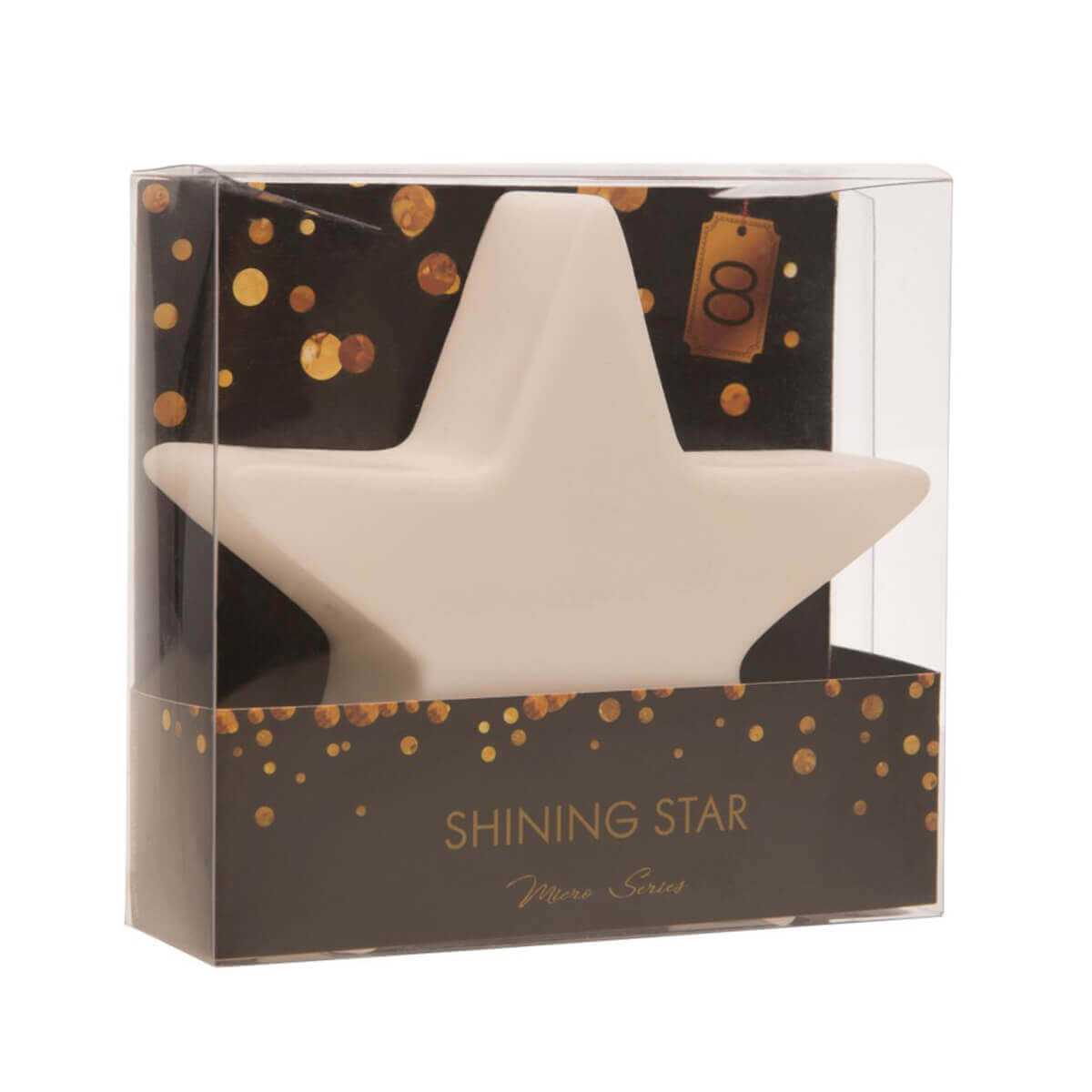 8 seasons design Shining Star Micro LED Akkuleuchte, weiß (mit Verpackung)