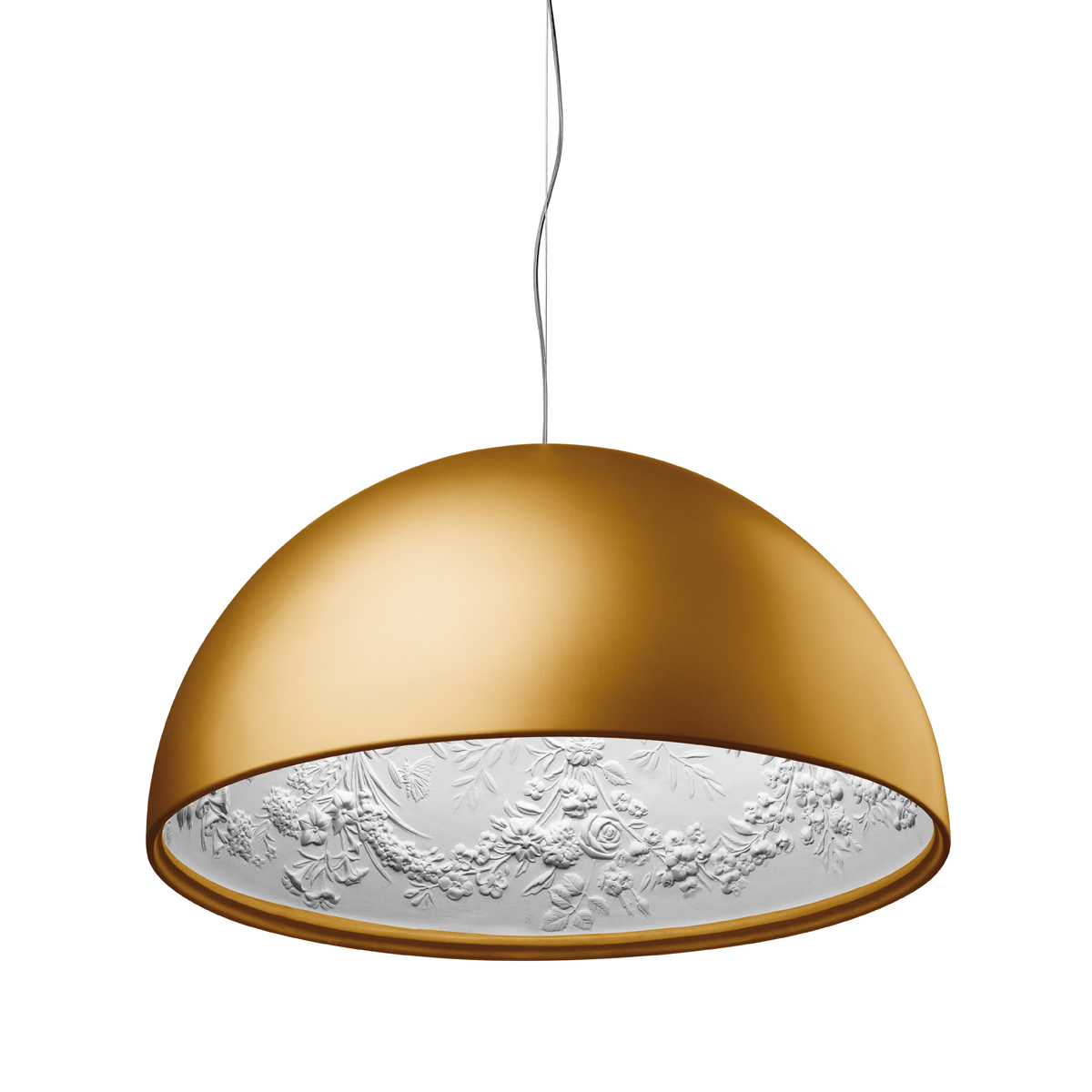 Flos Skygarden 2 Pendelleuchte, Gold matt