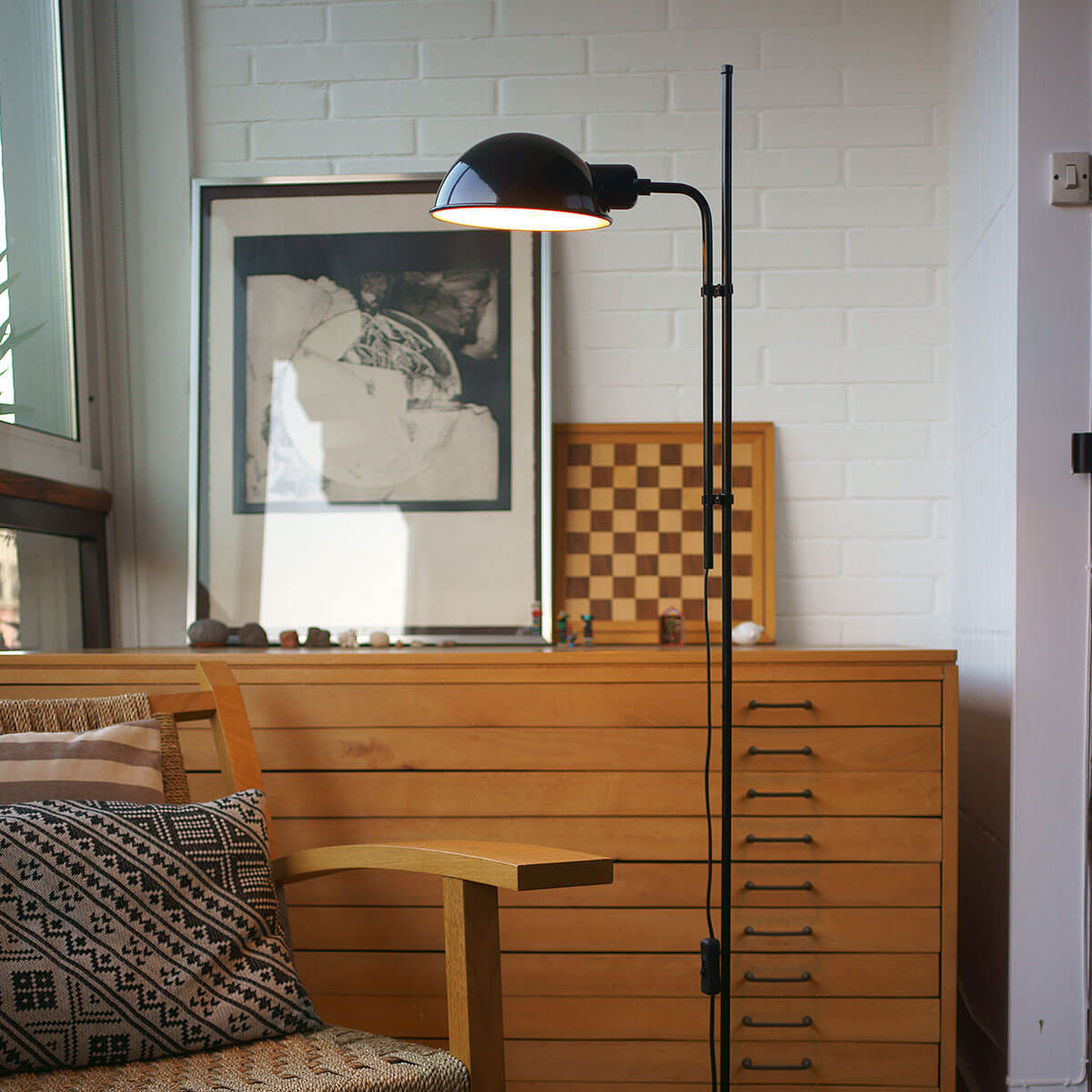 Marset Funiculí Stehleuchte, schwarz