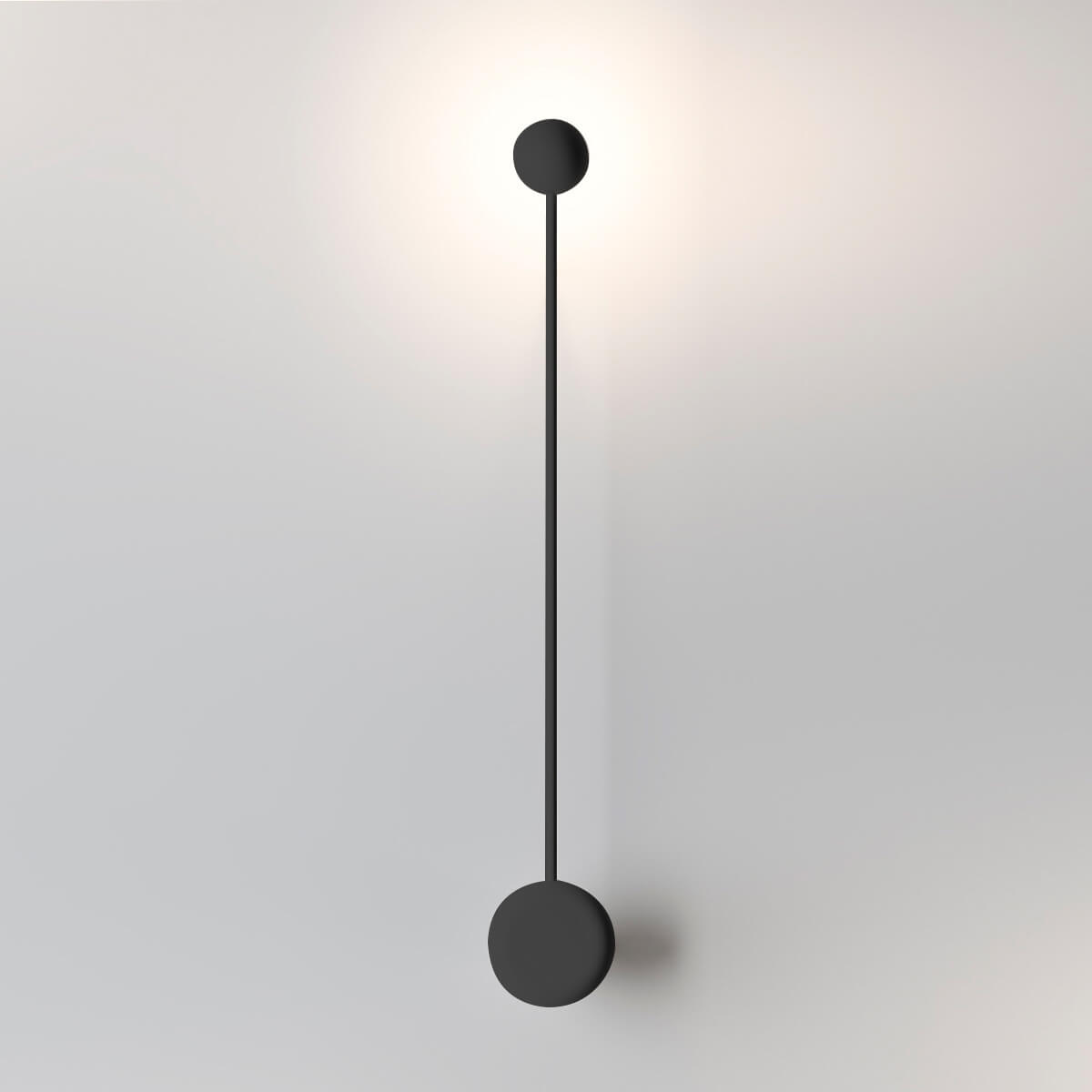 Vibia Pin 1692 LED Wandleuchte, 1. Generation, schwarz matt  Pin 1692 LED Wandleuchte, 1. Generation