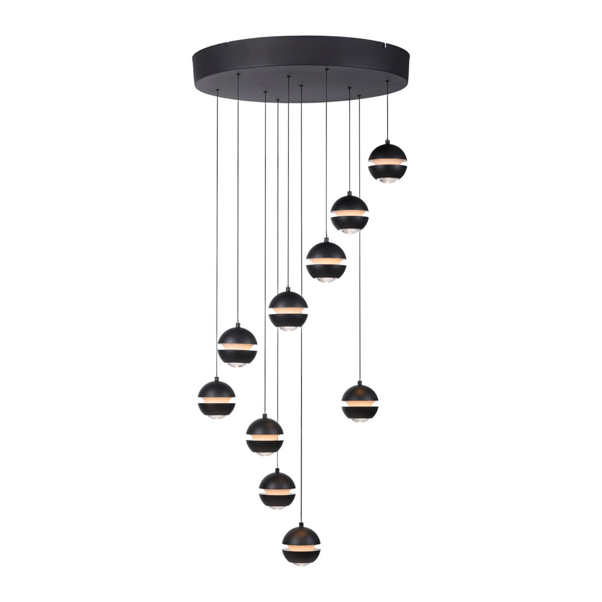 Lini LED Pendelleuchte, 10-flg.
