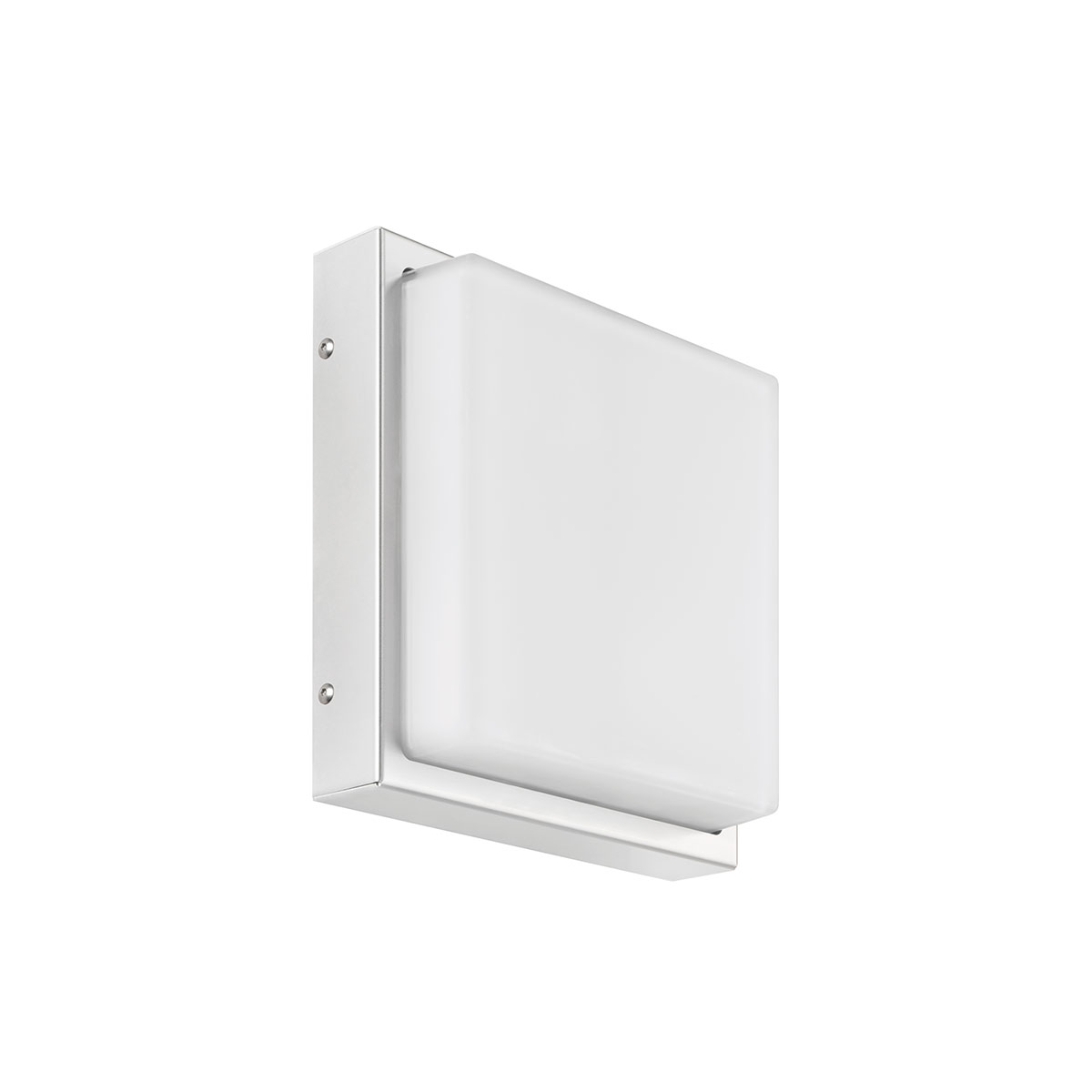 LCD Außenleuchten 046 LED Wandleuchte Edelstahl, ohne Bewegungsmelder
