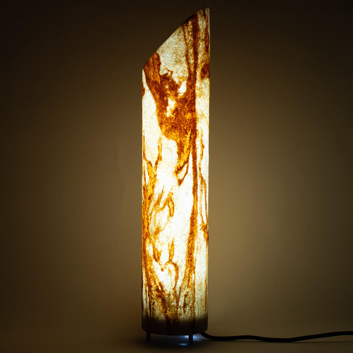 Epstein-Design Light Star Sahara RGBCCT-LED Stehleuchte / Lichtsäule mit ZigBee, Höhe: 52 cm, Sandstein