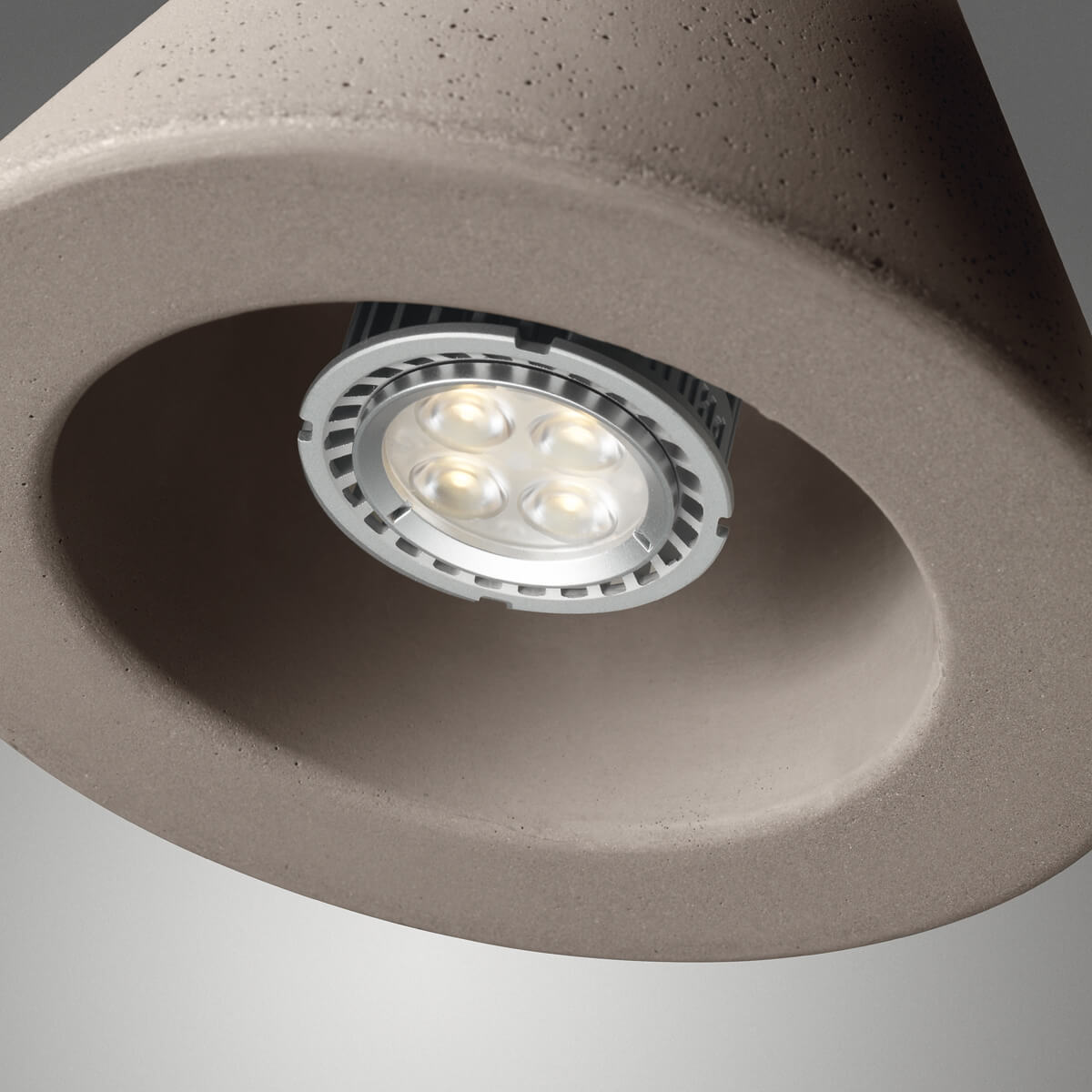 Foscarini Aplomb Sospensione, marrone (braun)