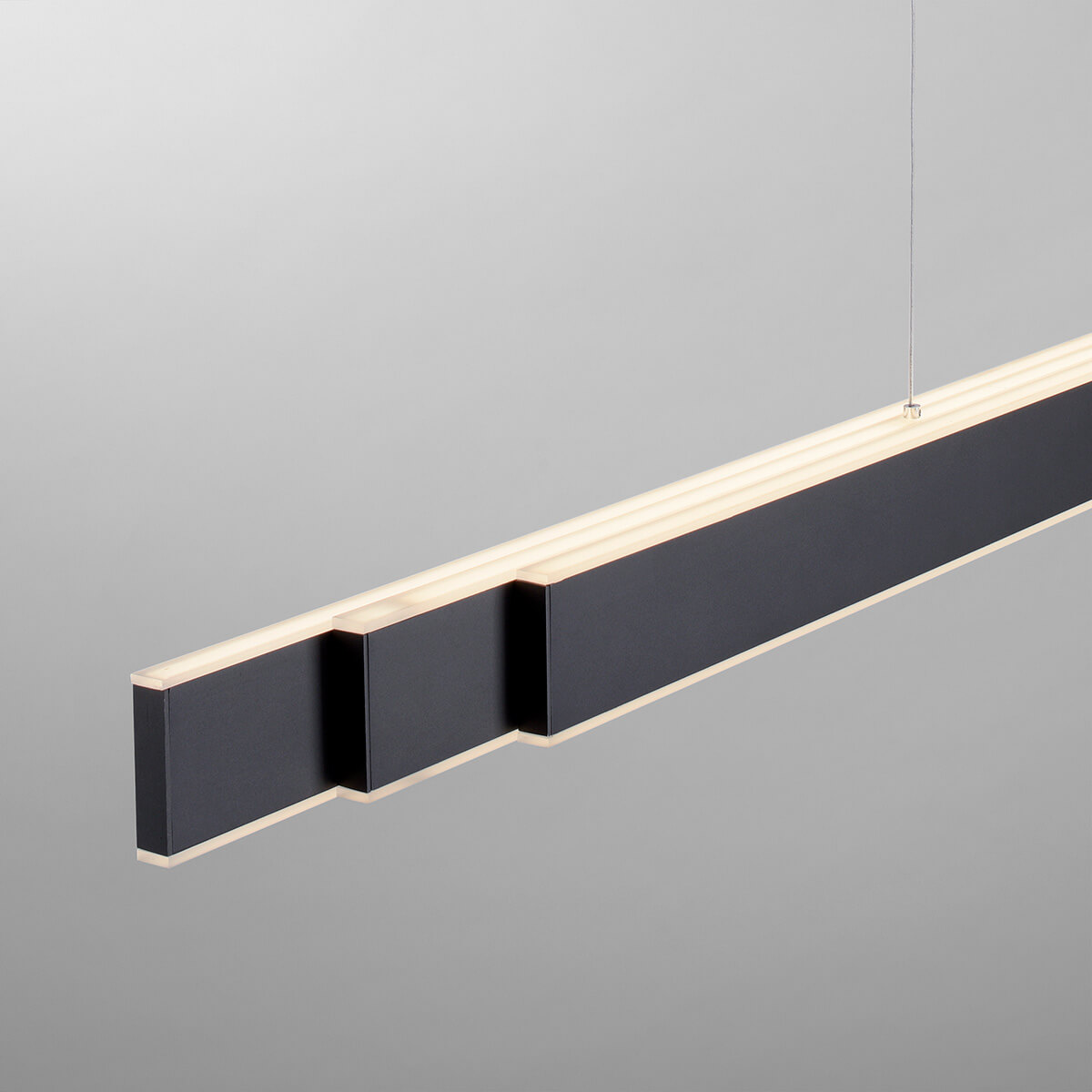 Neuhaus PURE Lume LED Pendelleuchte, anthrazit, ausziehbares Pendel (steuerbar via Sensor)