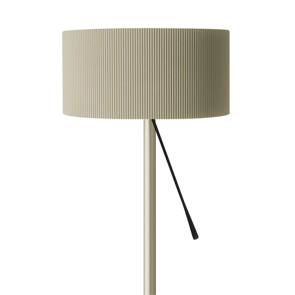 Belux Diogenes LED Stehleuchte, goldgrau