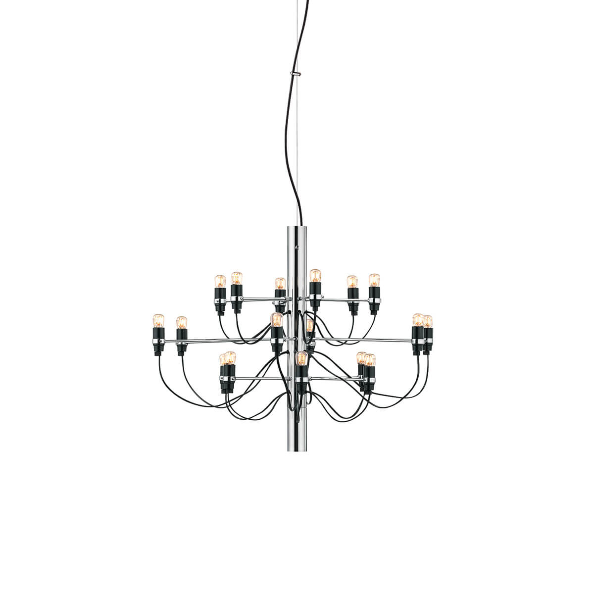 Flos 2097/18 Pendelleuchte, inkl. LED 2200 K klar, Chrom (©Piero Fasanotto)