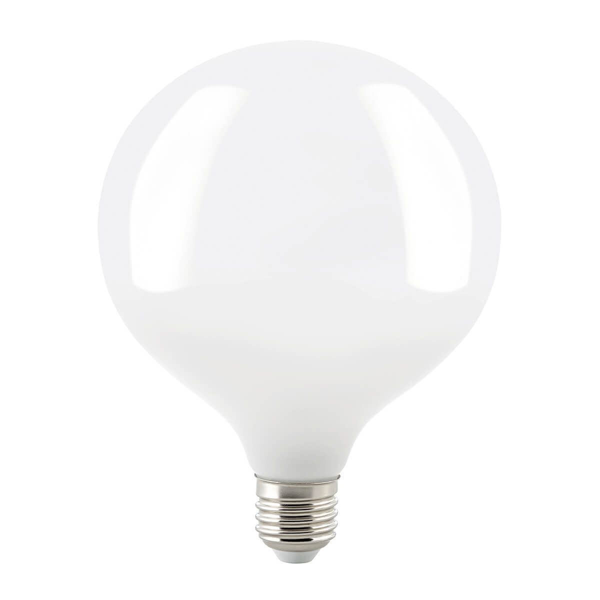 Sigor LED Filament Globelampe E27 opal, 11 W, 2700 K, dimmbar, Ø: 12,5 cm