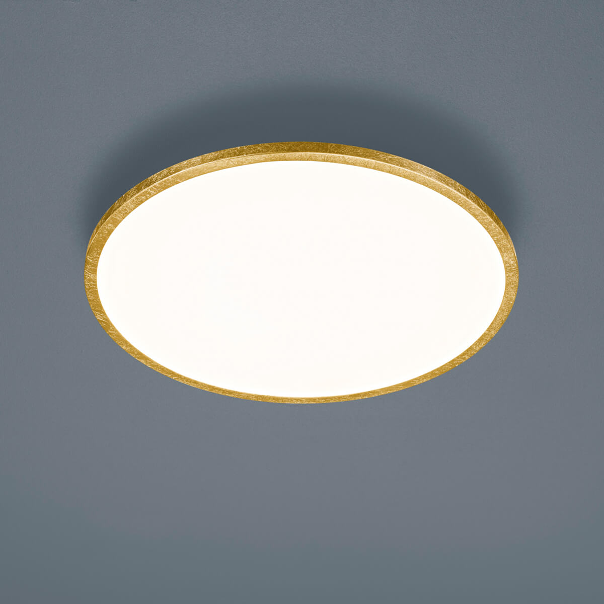Helestra Rack LED Deckenleuchte, Ø: 40 cm mit Casambi-Modul, Blattgold