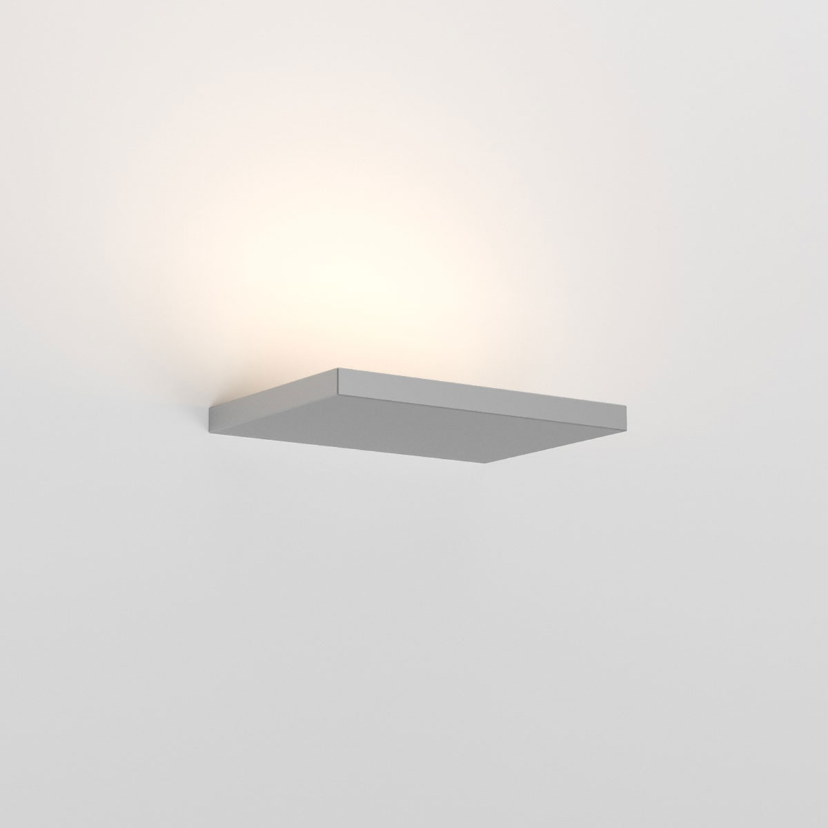Rotaliana CM2 W2 LED Wandleuchte, Silber