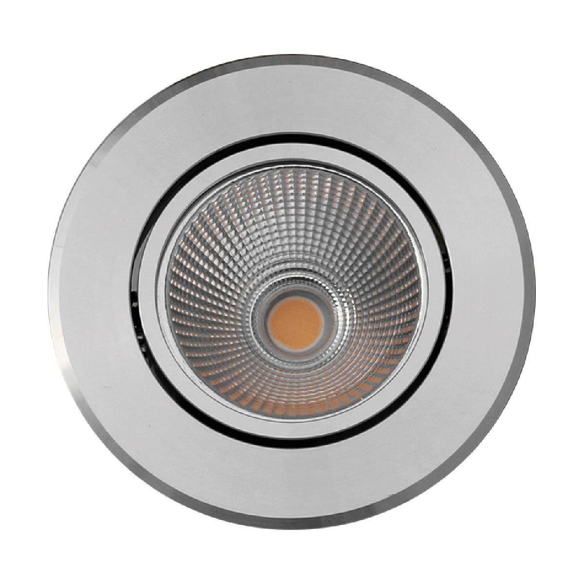 Mobilux MOBiDIM COB Power R LED Einbaustrahler, Aluminium poliert