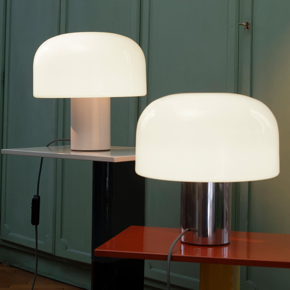 Flos Bellhop Glass T Tischleuchte, verschiedene Ausführungen (©Mattia Parodi)
