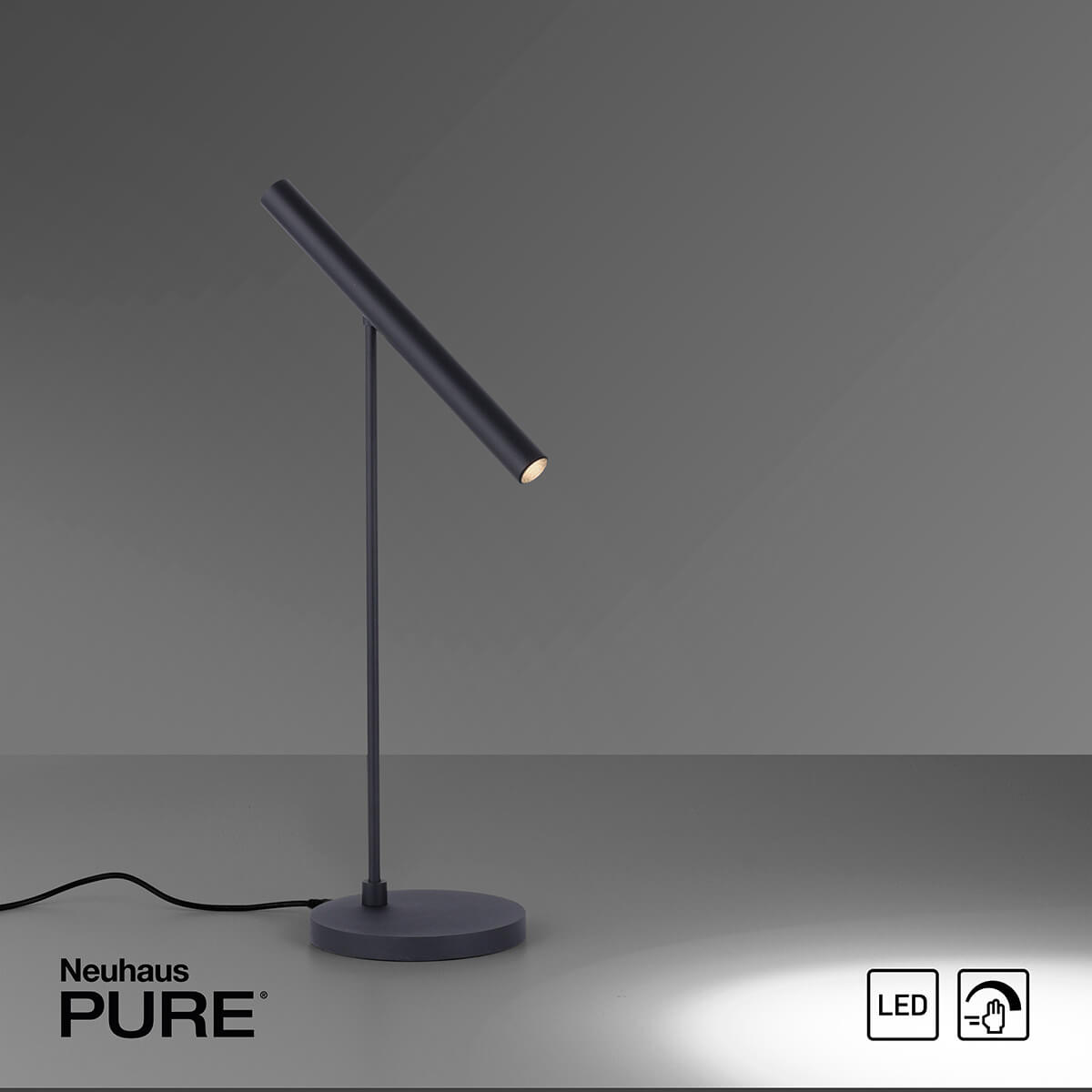 Neuhaus Pure Tutua LED Tischleuchte, schwarz