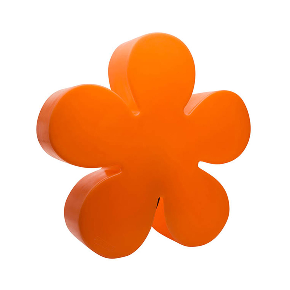 8 seasons design Shining Flower Solar- / Dekoleuchte, Ø: 40 cm, orange (ausgeschaltet)