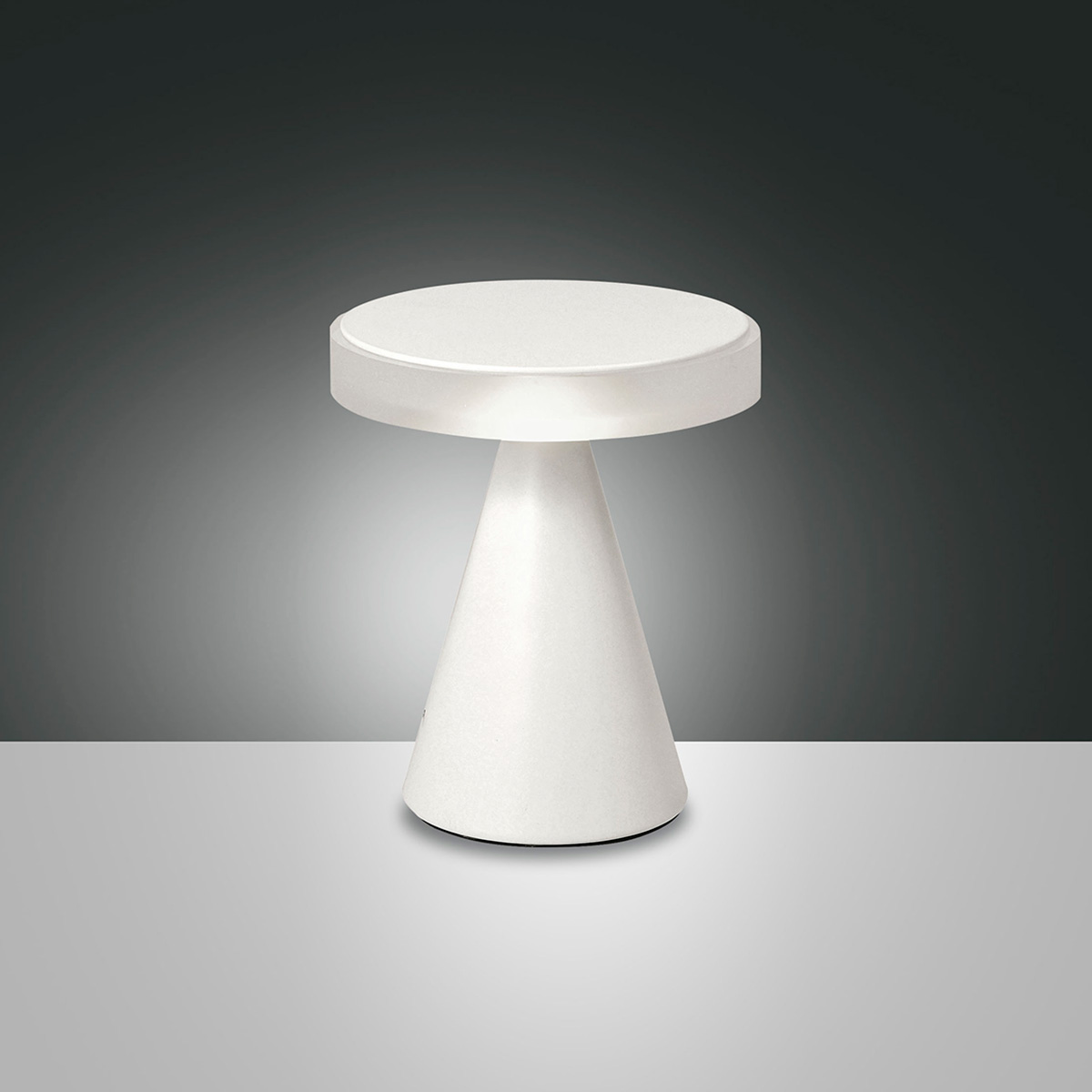 Fabas Luce Neutra 3386-34 LED Tischleuchte, weiß