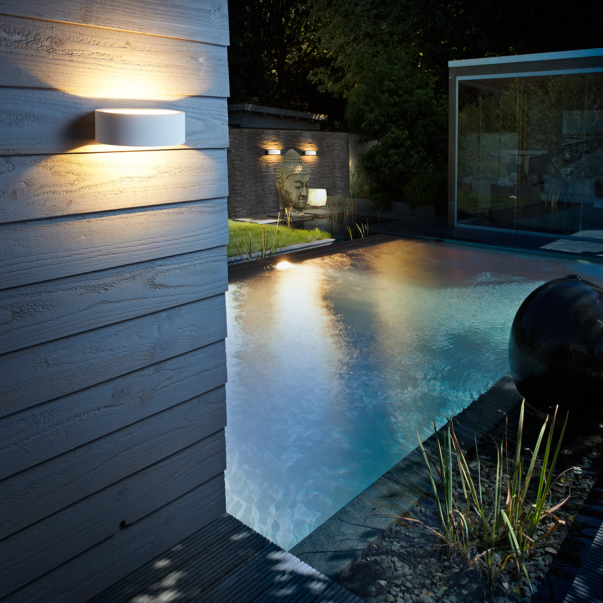 MyLight Saarbrücken LED Wandleuchte, weiß