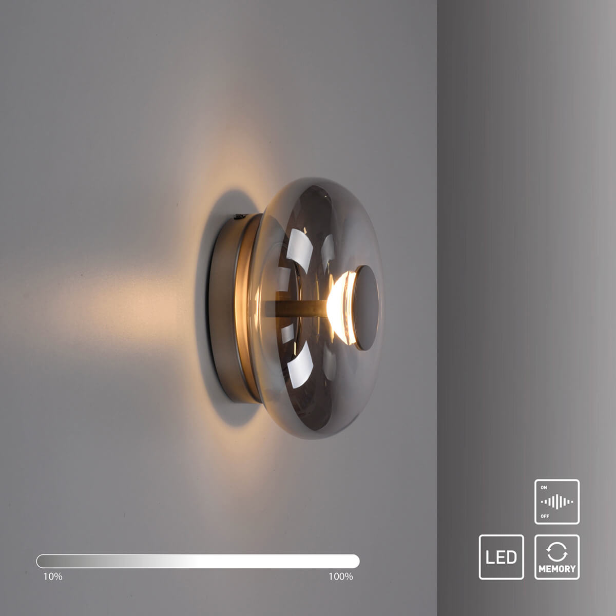 Posh LED Wand- / Deckenleuchte