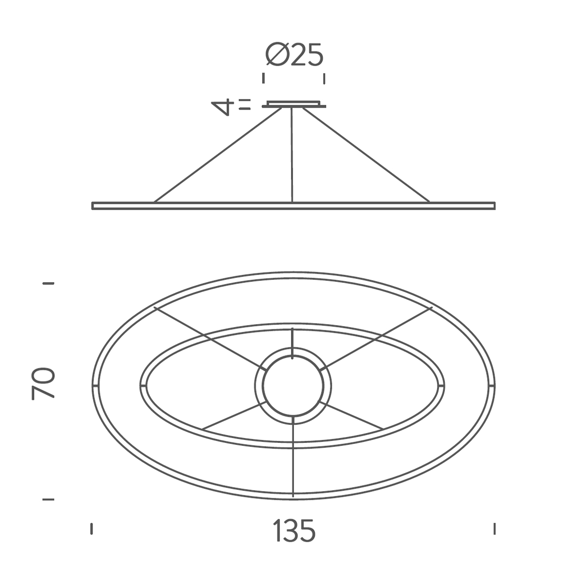 Nemo Ellisse Double Sospensione