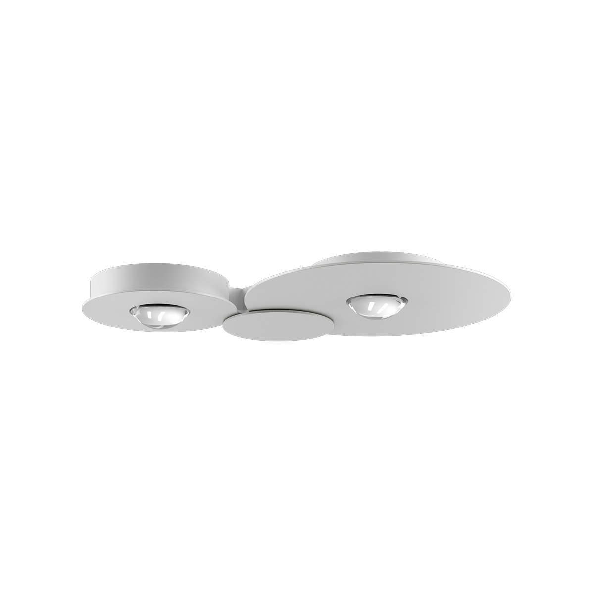 Lodes Bugia Double LED Deckenleuchte, weiß