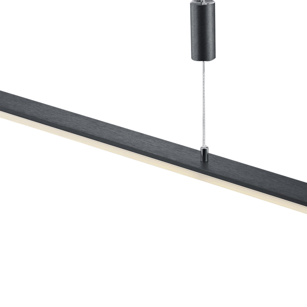 HELL Fly LED Pendelleuchte, anthrazit eloxiert