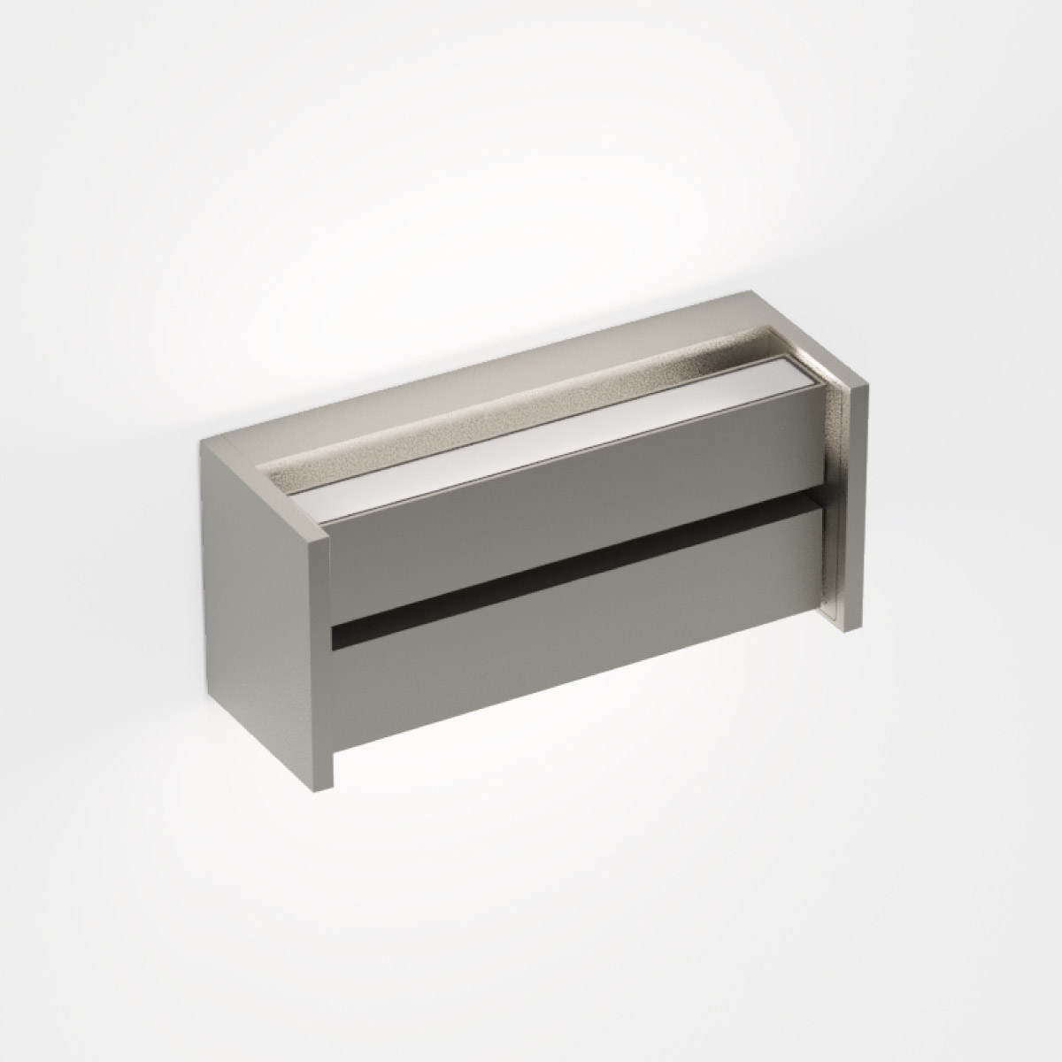 IP44.DE Slat LED Wand- / Deckenleuchte, space grey (grau)
