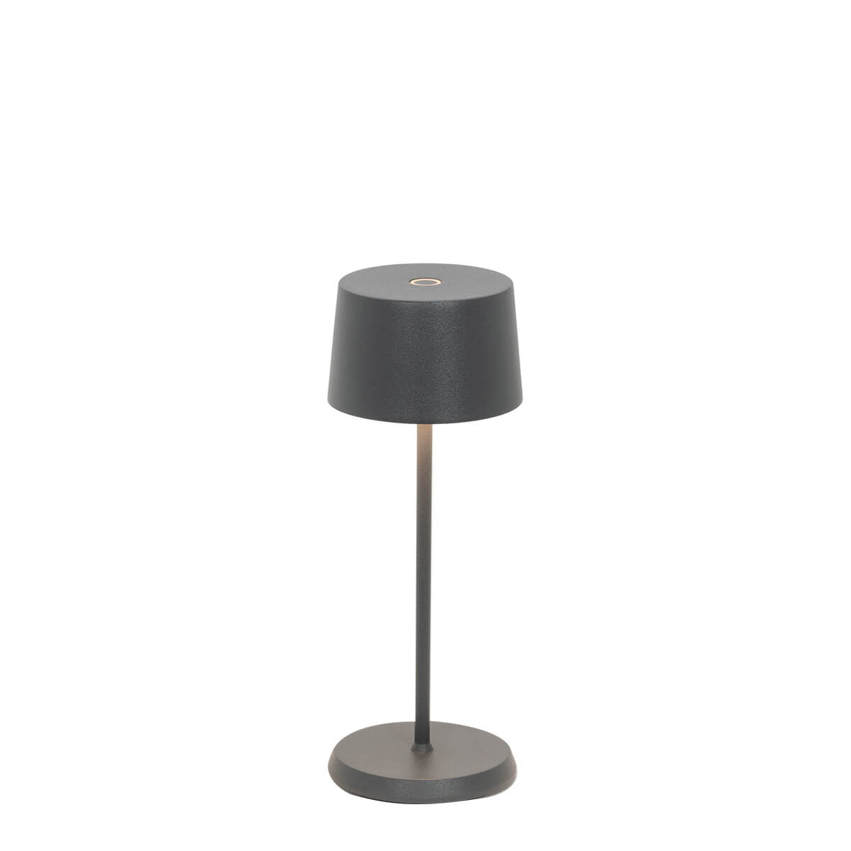 Zafferano AiLati Olivia Micro Pro LED Akkuleuchte, dunkelgrau