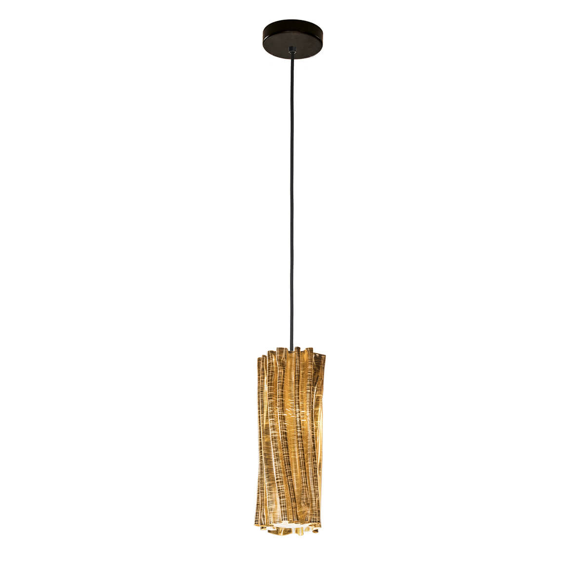 Slamp Accordéon Vertical Suspension, gold (Gold)