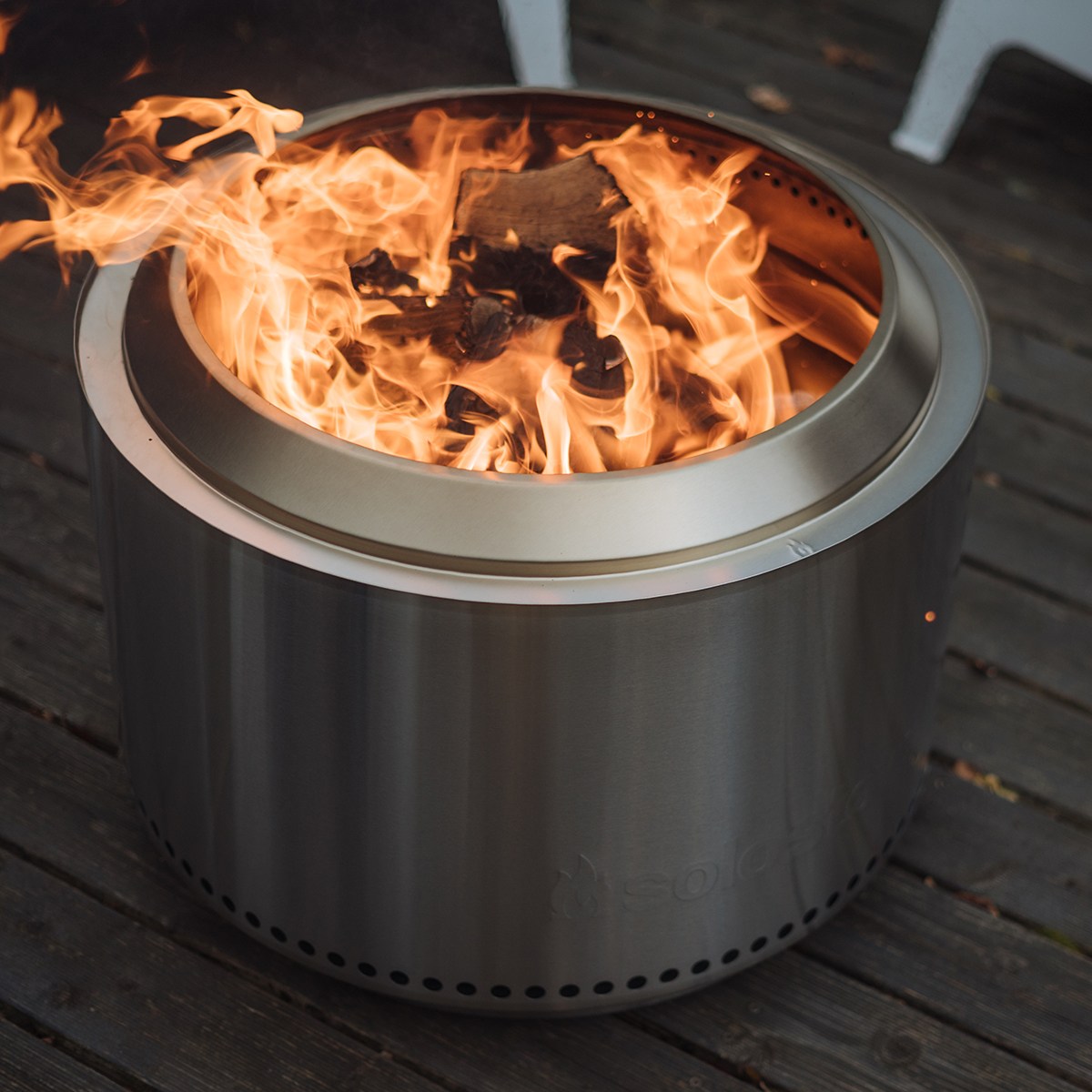 Solo Stove Yukon 2.0 Feuerschale mit Standfuß, Edelstahl