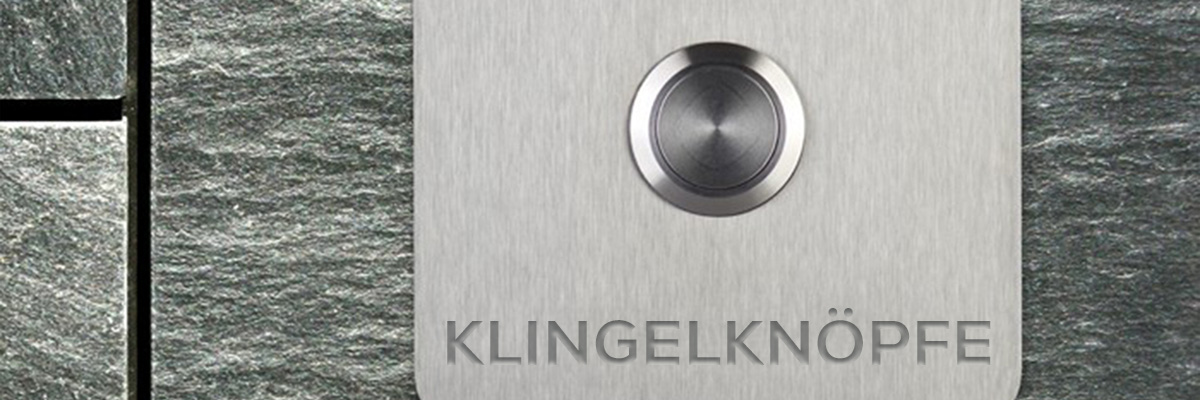 Kategoriebanner Klingelknöpfe Kategoriebanner Klingelknöpfe
