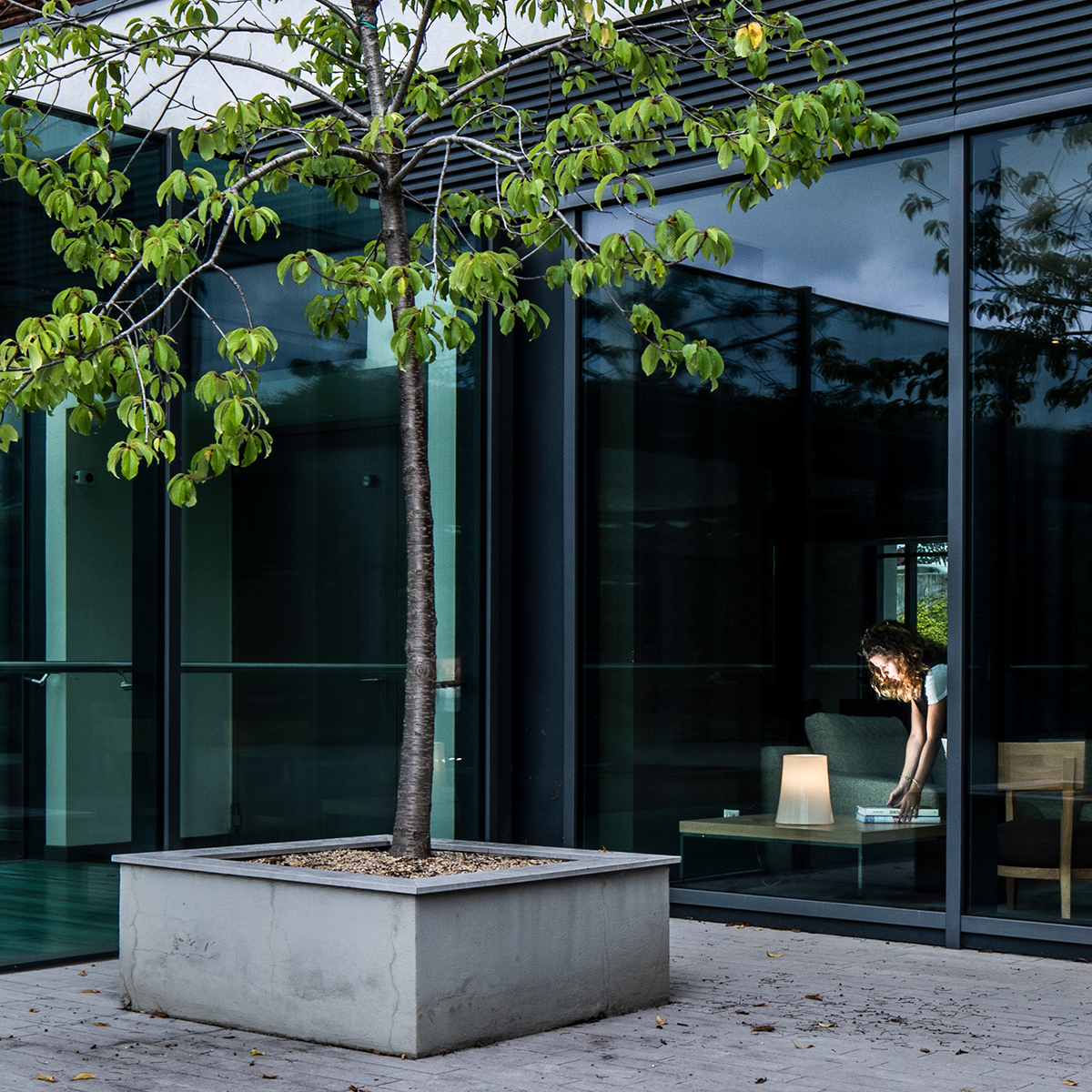 Foscarini Birdie Zero Grande Tavolo, bianco (weiß)