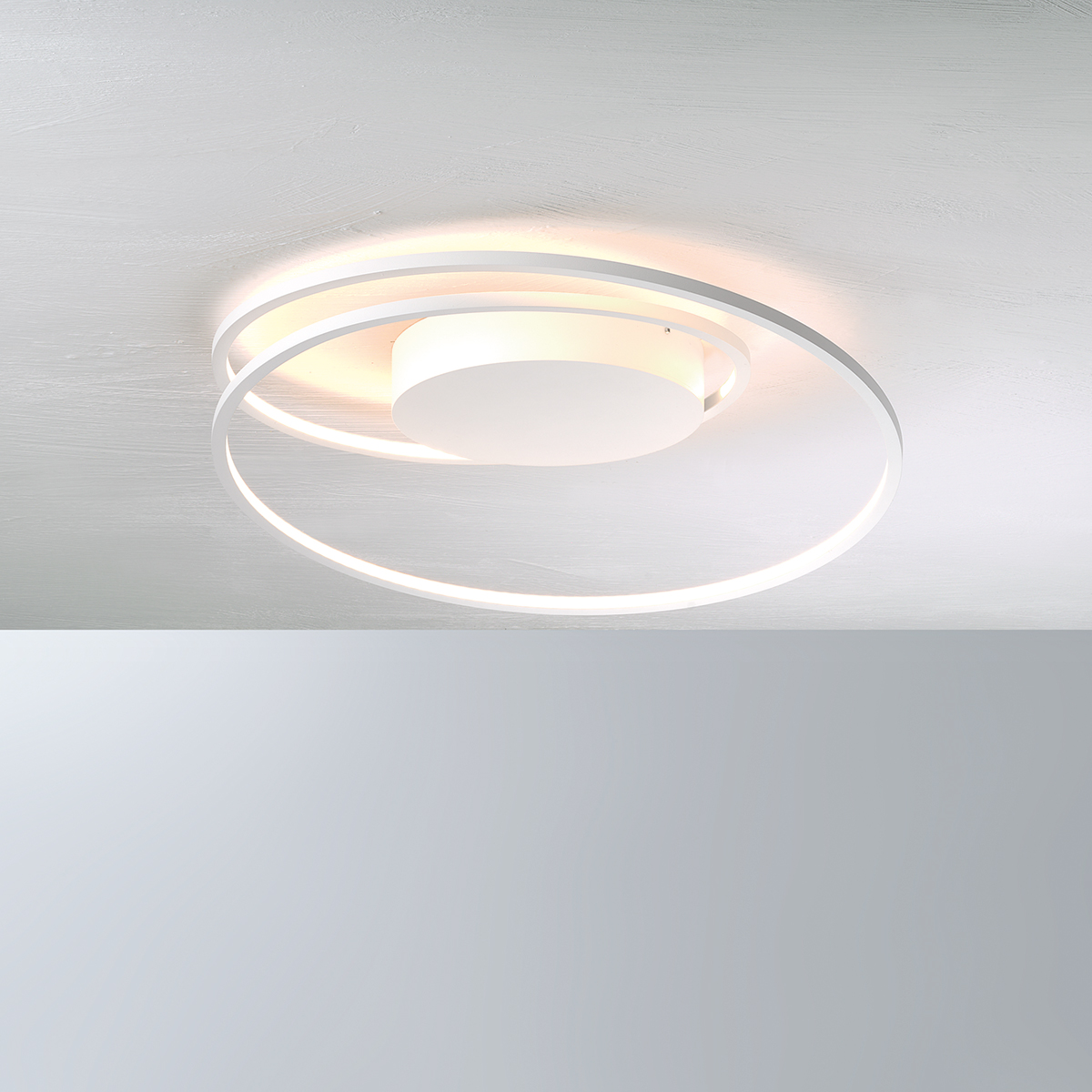Bopp AT Deckenleuchte, Ø: 45 cm, weiß